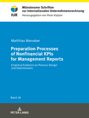 cover image of Preparation Processes of Nonfinancial KPIs for Management Reports